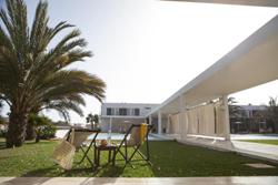 Hotel Dunas De Sal - Cape Verde. Garden and swimming pool.